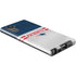 NFL New England Patriots White Striped Galaxy Note 10 Pro Case