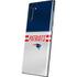 NFL New England Patriots White Striped Galaxy Note 10 Skin