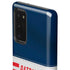 NFL New England Patriots White Striped Galaxy Note20 5G Pro Case