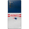 NFL New England Patriots White Striped Galaxy Note20 5G Skin