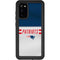 NFL New England Patriots White Striped Galaxy S20 Waterproof Case