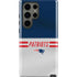 NFL New England Patriots White Striped Galaxy S23 Ultra Pro Case