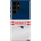NFL New England Patriots White Striped Galaxy S25 Ultra Impact Case