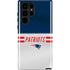 NFL New England Patriots White Striped Galaxy S25 Ultra Impact Case