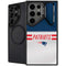 NFL New England Patriots White Striped Galaxy S24 Ultra Kickstand Case