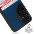 NFL New England Patriots White Striped Galaxy S25 Ultra Kickstand Case