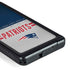 NFL New England Patriots White Striped Galaxy S24 Ultra Waterproof Case