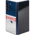 NFL New England Patriots White Striped Galaxy Z Fold6 Skin