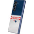 NFL New England Patriots White Striped Galaxy Z Fold6 Skin
