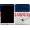 NFL New England Patriots White Striped iPad Skins