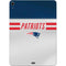 NFL New England Patriots White Striped Apple iPad Air Skin