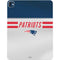 NFL New England Patriots White Striped iPad Pro 13in M4 (2024) Skin