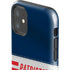 NFL New England Patriots White Striped iPhone 11 Impact Case