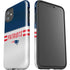 NFL New England Patriots White Striped iPhone 11 Impact Case