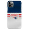 NFL New England Patriots White Striped iPhone 11 Pro Max Lite Case