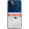 NFL New England Patriots White Striped iPhone 11 Pro Skin