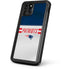 NFL New England Patriots White Striped iPhone 11 Pro Waterproof Case