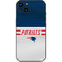 NFL New England Patriots White Striped iPhone 15 Skin