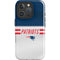 NFL New England Patriots White Striped iPhone 16 Pro Max Impact Case