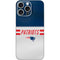 NFL New England Patriots White Striped iPhone 16 Pro Max Skin