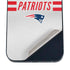 NFL New England Patriots White Striped iPhone 16 Skin