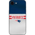 NFL New England Patriots White Striped iPhone 16e Skin