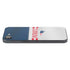 NFL New England Patriots White Striped iPhone 16e Skin