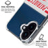 NFL New England Patriots White Striped iPhone 17 MagSafe Case