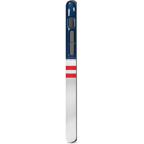 NFL New England Patriots White Striped iPhone 8 Pro Case