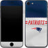 NFL New England Patriots White Striped iPhone 8 Skin