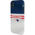 NFL New England Patriots White Striped iPhone X Pro Case
