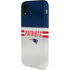 NFL New England Patriots White Striped iPhone XR Pro Case
