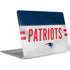 NFL New England Patriots White Striped Apple MacBook Air Skin