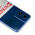 NFL New England Patriots White Striped Moto G Play 4G (2024) Skin