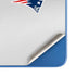 NFL New England Patriots White Striped Moto G Play 4G (2024) Skin