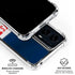 NFL New England Patriots White Striped Moto G Power 5G (2024) Clear Case