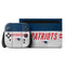 NFL New England Patriots White Striped Nintendo Switch 2 (2025) with Joy-Con Skin