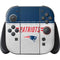 NFL New England Patriots White Striped Nintendo Switch 2 (2025) Joy-Con Controller Skin