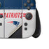 NFL New England Patriots White Striped Nintendo Switch 2 (2025) Joy-Con Controller Skin