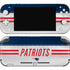 NFL New England Patriots White Striped Nintendo Skins