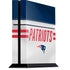 NFL New England Patriots White Striped PlayStation PS4 Skins