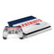 NFL New England Patriots White Striped PlayStation PS4 Skins