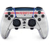 NFL New England Patriots White Striped PS5 DualSense Edge Pro Controller Skin