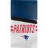 NFL New England Patriots White Striped PS5 Pro Console Skin