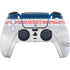 NFL New England Patriots White Striped PS5 Pro Disk Bundle Skin