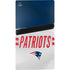 NFL New England Patriots White Striped PS5 Pro Disk Console Skin