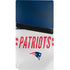 NFL New England Patriots White Striped PS5 Pro Disk Console Skin