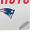NFL New England Patriots White Striped PS5 Pro Disk Console Skin