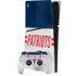 NFL New England Patriots White Striped PlayStation PS5 Skins