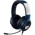 NFL New England Patriots White Striped Razer Kraken X Skin